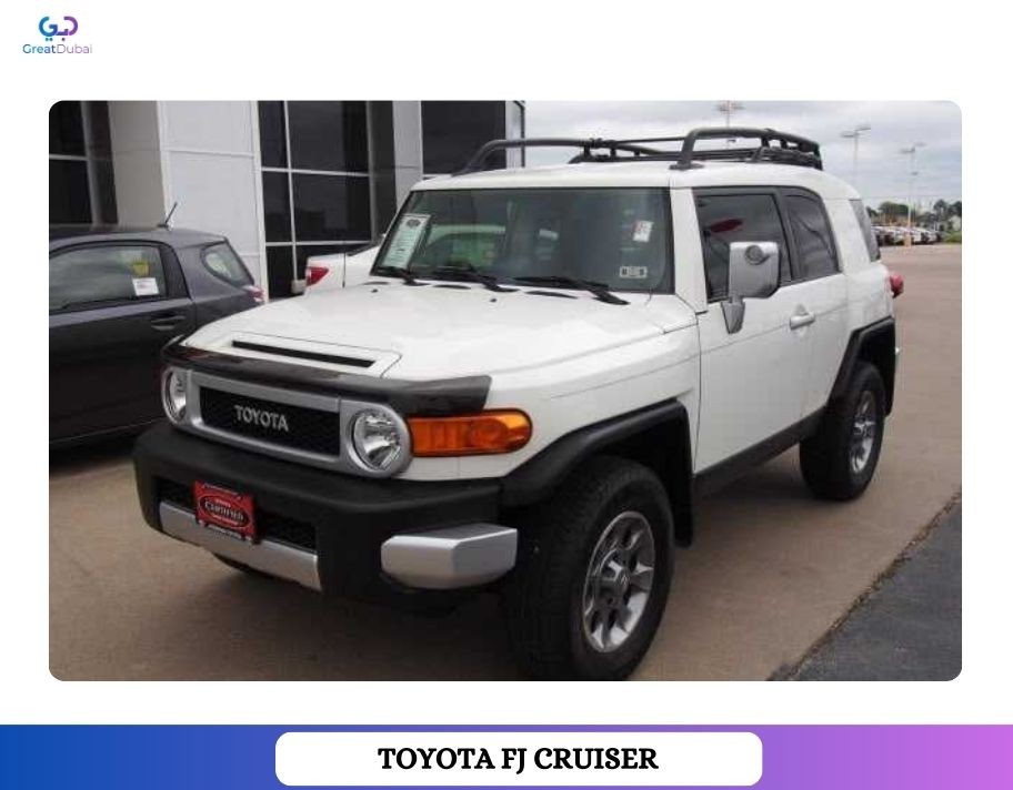 TOYOTA FJ CRUISER WITH DIFF LOCK #GCC# WELL MAINTAINED# URGENT SALE AED 39500/--image