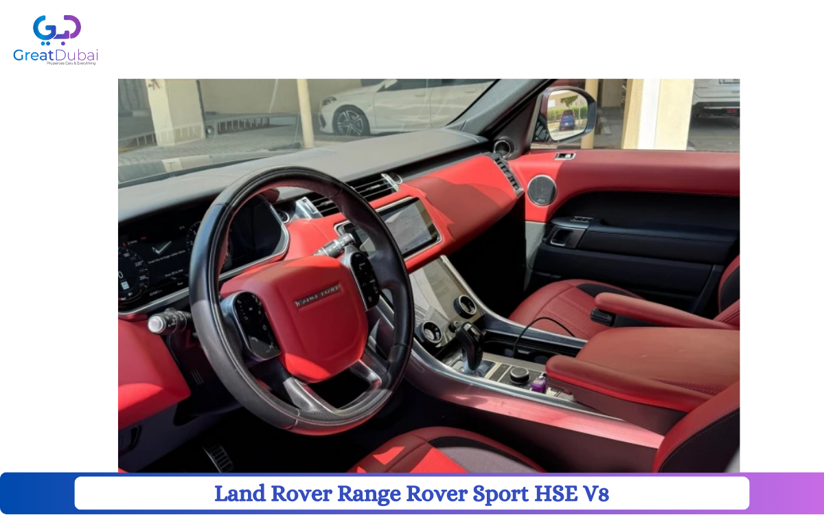 Rent Land Rover Range Rover Sport HSE V8 2022 in Dubai-image