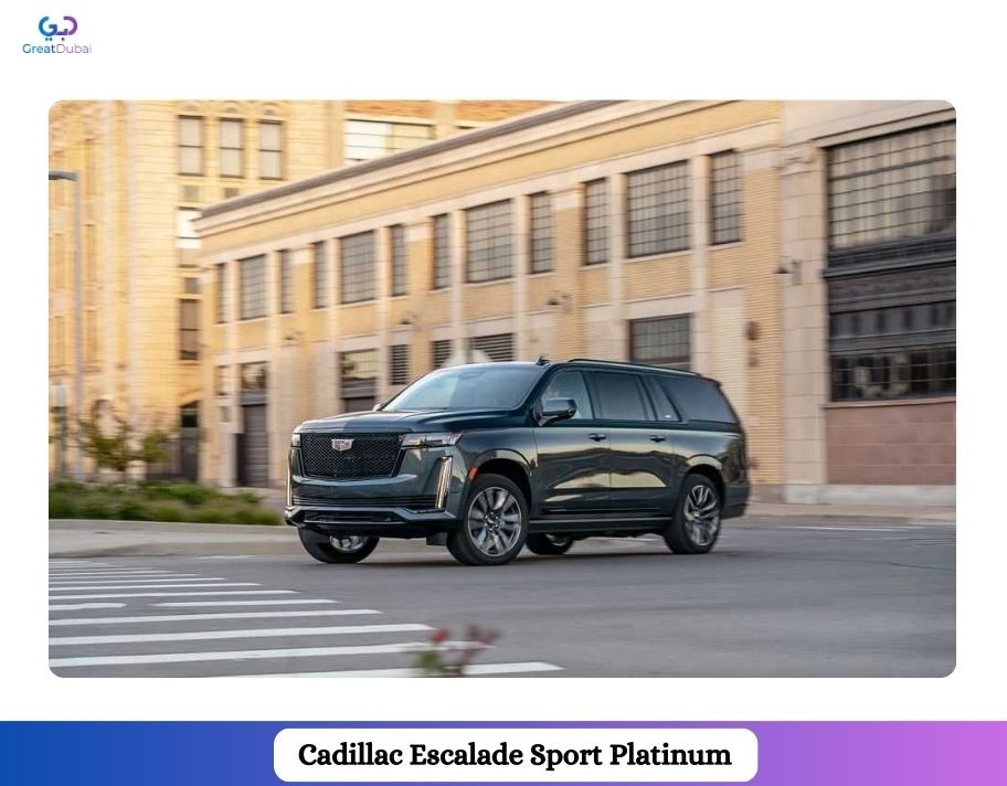 2022 Cadillac Escalade Sport Platinum - Brand New - GCC (FM-1590)-image