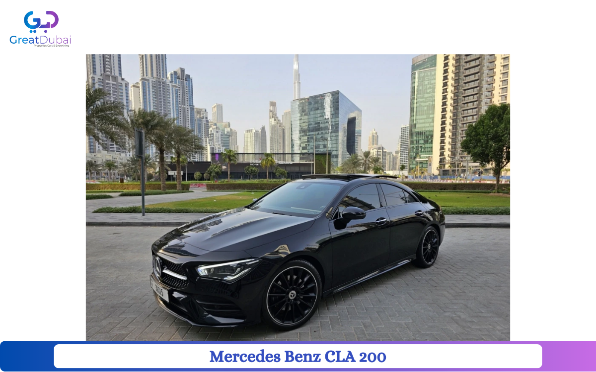 Rent Mercedes Benz CLA 200 2022 in Dubai-image