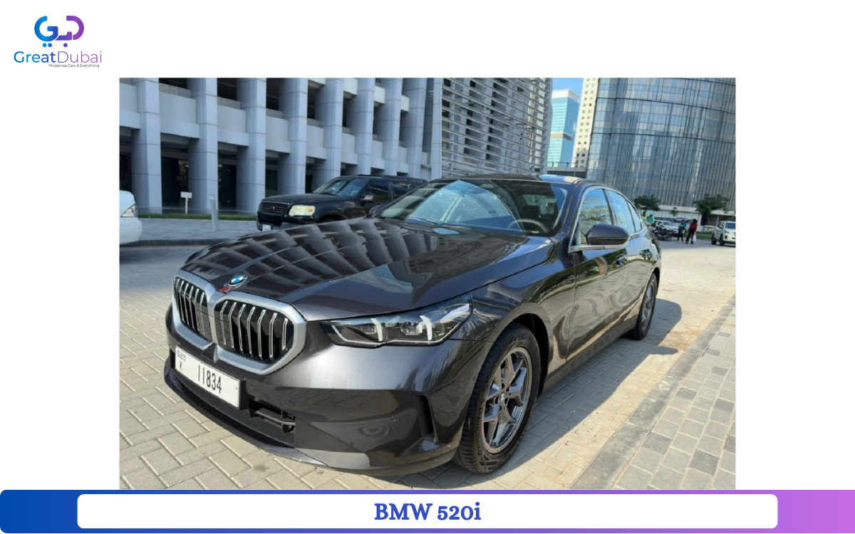 Rent BMW 520i 2024 in Dubai-image