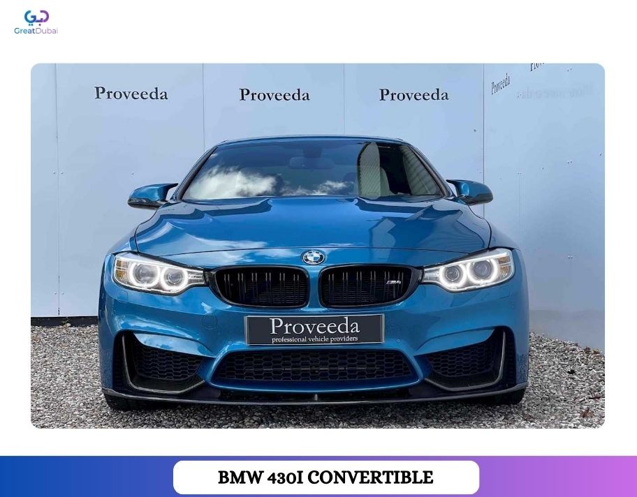 RENT BMW 430I CONVERTIBLE 2018 IN DUBAI-image