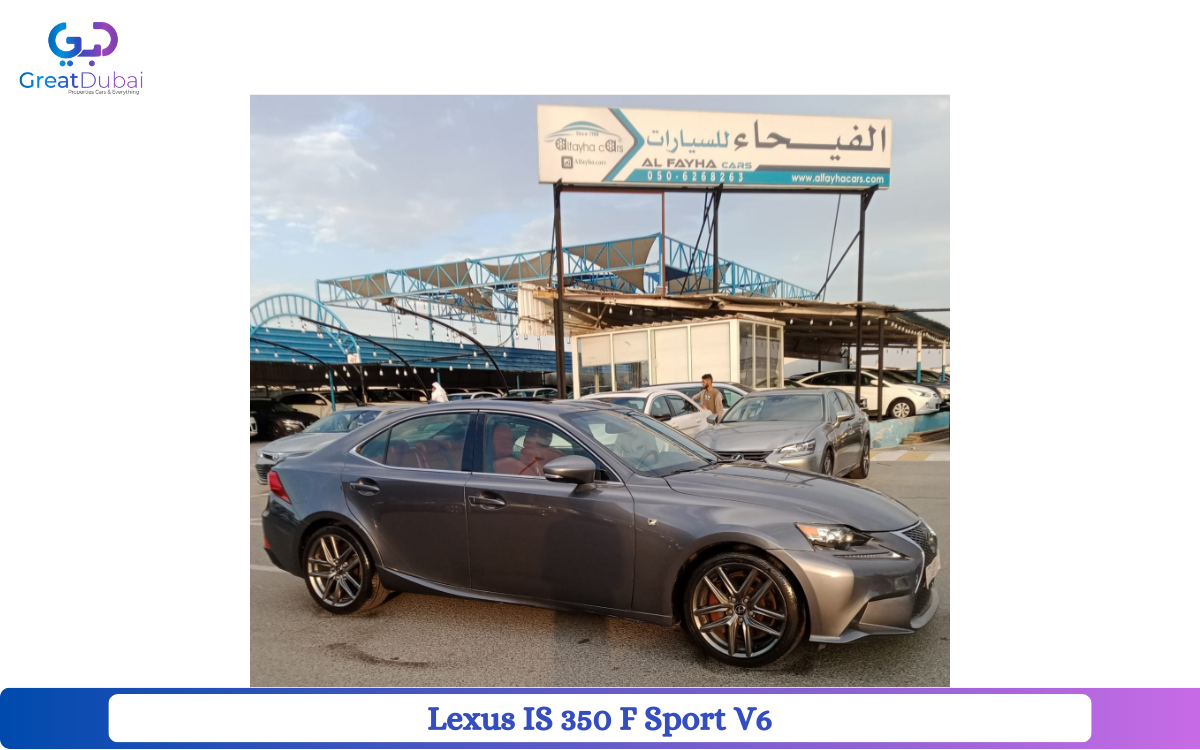 Lexus IS 350 F Sport V6 3.5L Full Option Model 2016-image