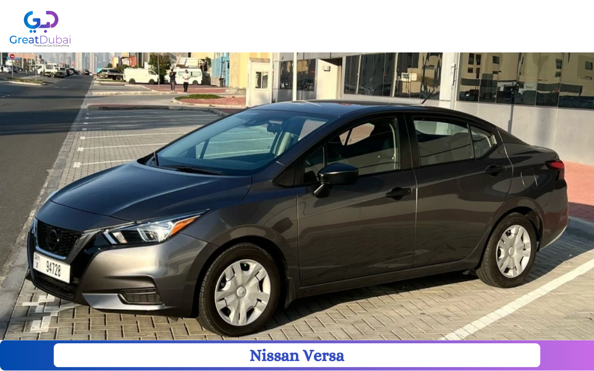 Rent Nissan Versa 2021 in Dubai-image