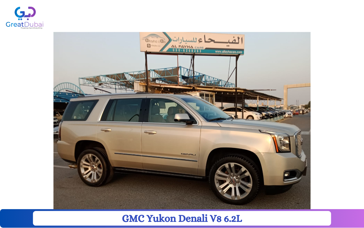 GMC Yukon Denali V8 6.2L Full Option Model 2017-image