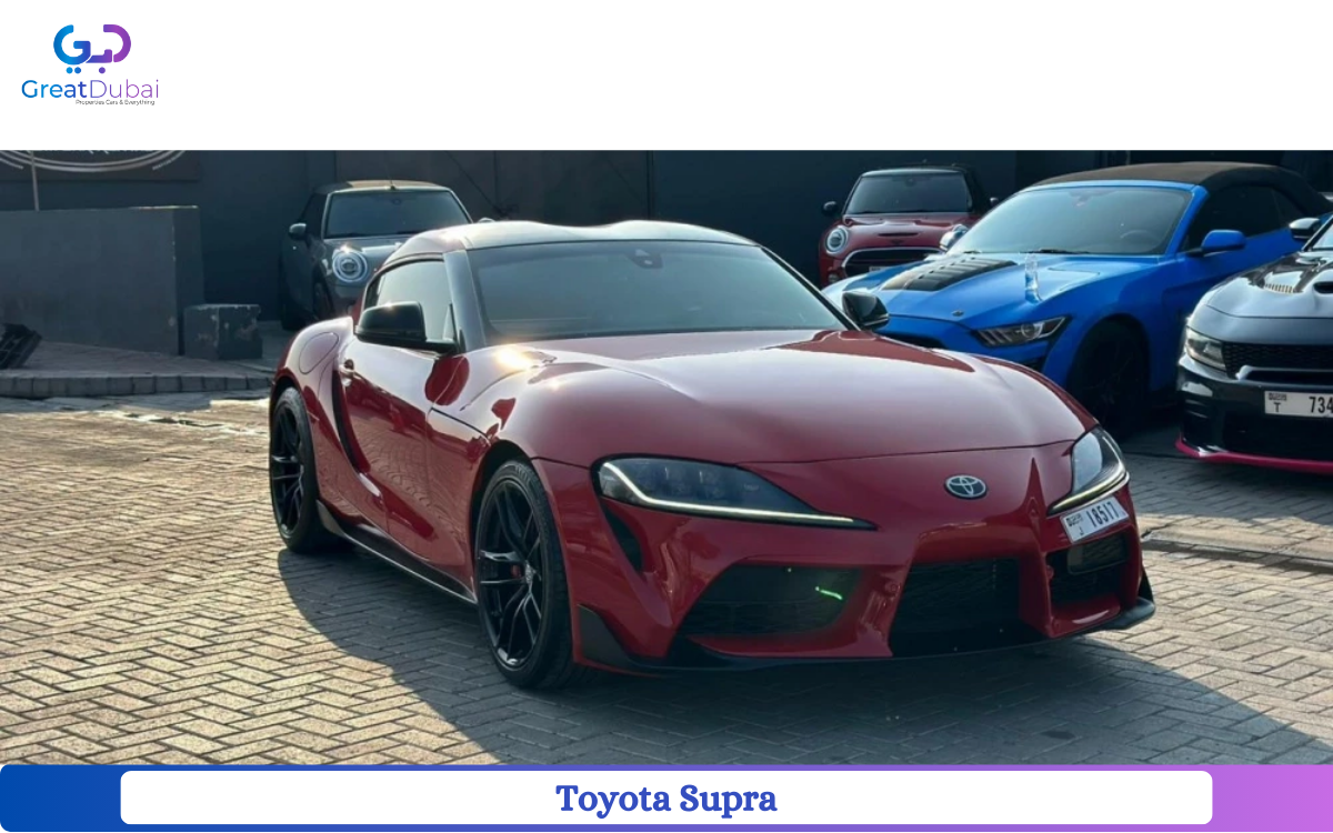 Rent Toyota Supra 2021 in Dubai-image