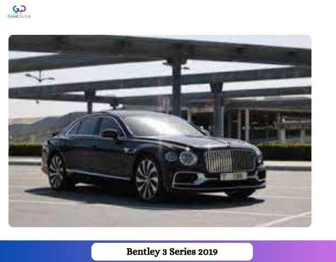 For Rent Bentley 3 Series 2019-image