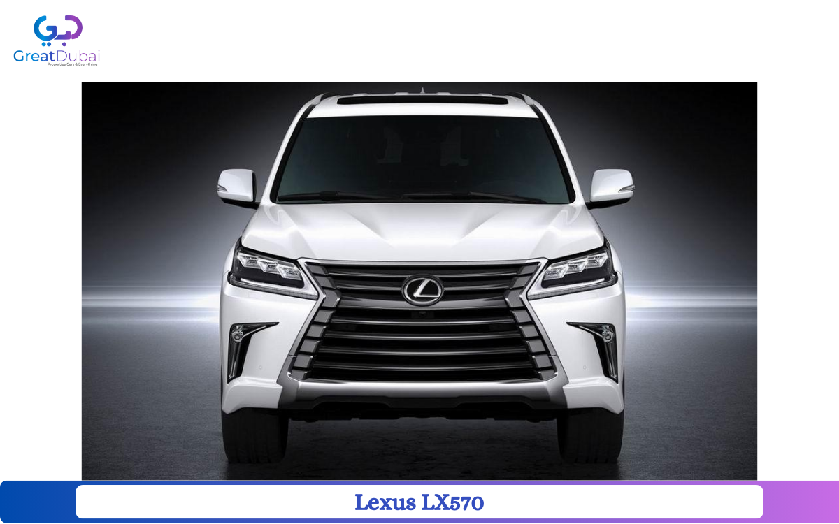 Rent Lexus LX570 2019 in Dubai-image