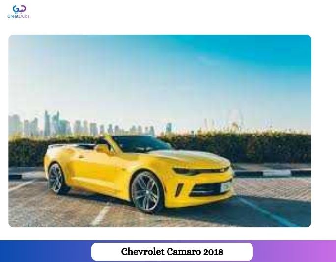 Rent Chevrolet Camaro 2018-image