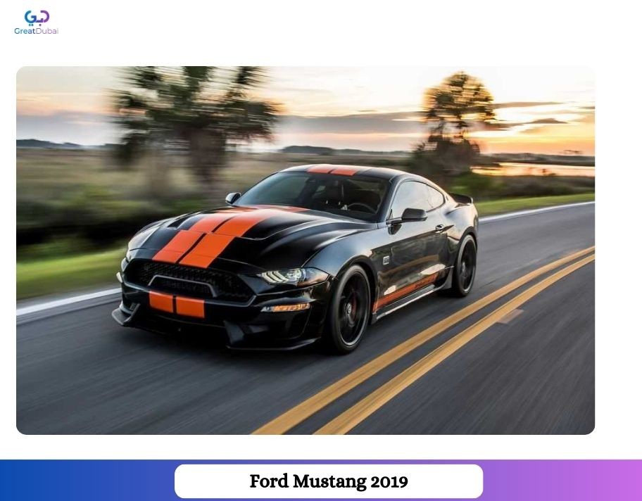 Luxury Car Rental Ford Mustang 2019-image