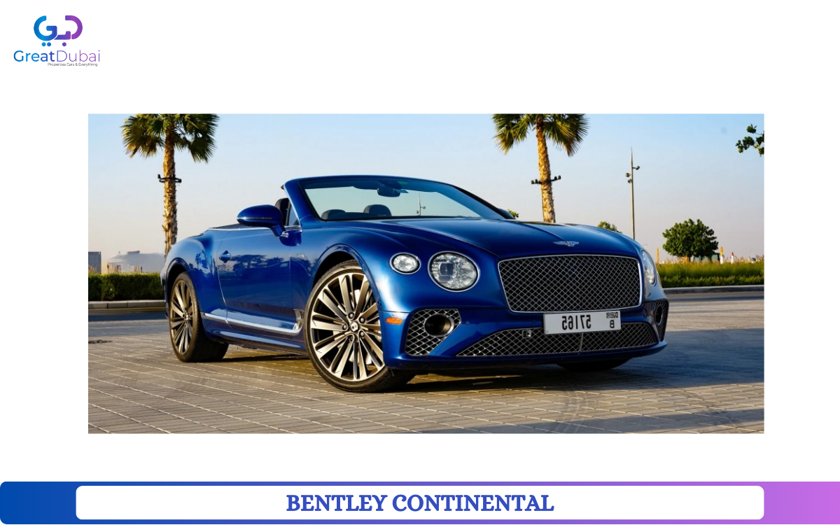 Rent Bentley Continental GT Convertible 2022 in Dubai-image