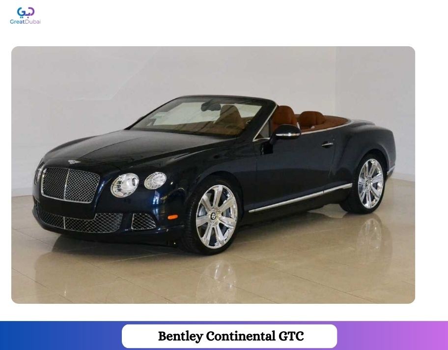 2013 Bentley Continental GTC W12, Special Order, Recent service, Excellent condition, GCC-image