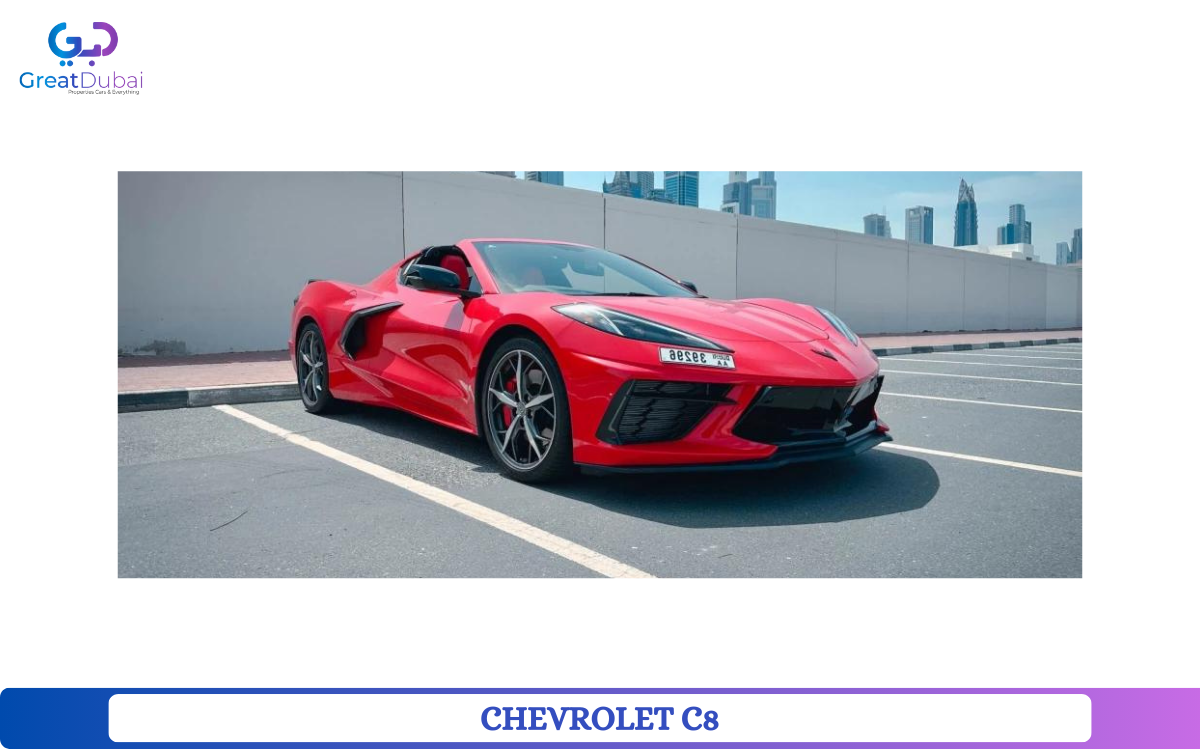 Rent Chevrolet Corvette C8 Stingray Convertible 2023 in Dubai-image