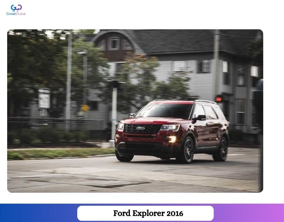 Economy Car Rental Ford Explorer 2016-image