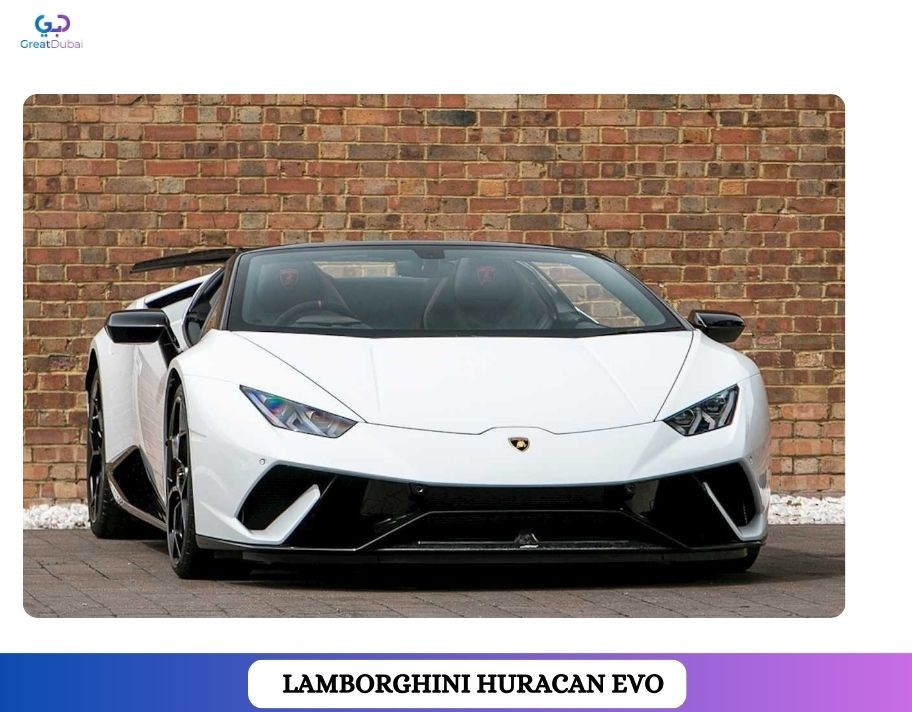 RENT LAMBORGHINI HURACAN EVO 2020 IN DUBAI-image