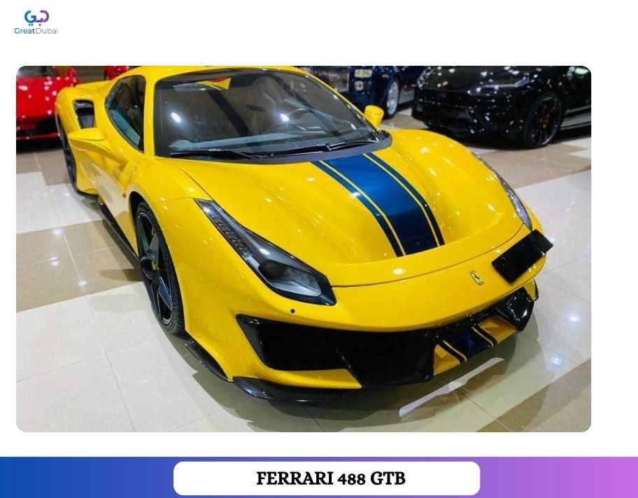 2017 FERRARI 488 GTB DONE ONLY 25,000KM GCC-image