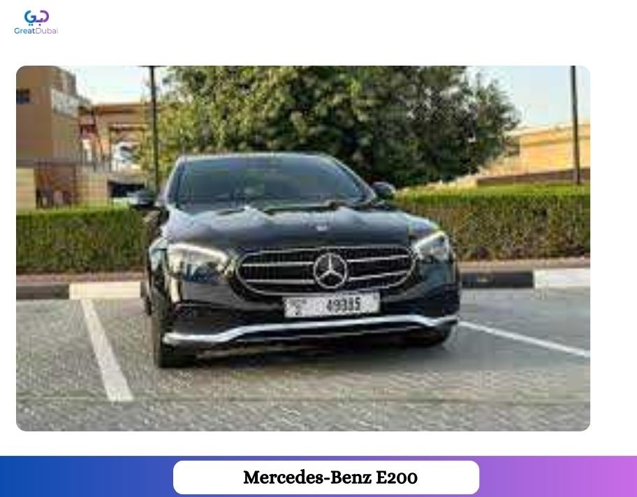 Rent Mercedes-Benz E200 2022-image