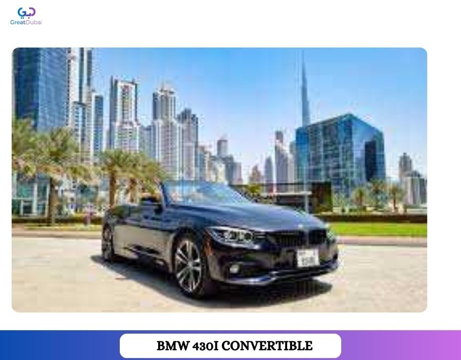 RENT BMW 430I CONVERTIBLE 2020 IN DUBAI-image