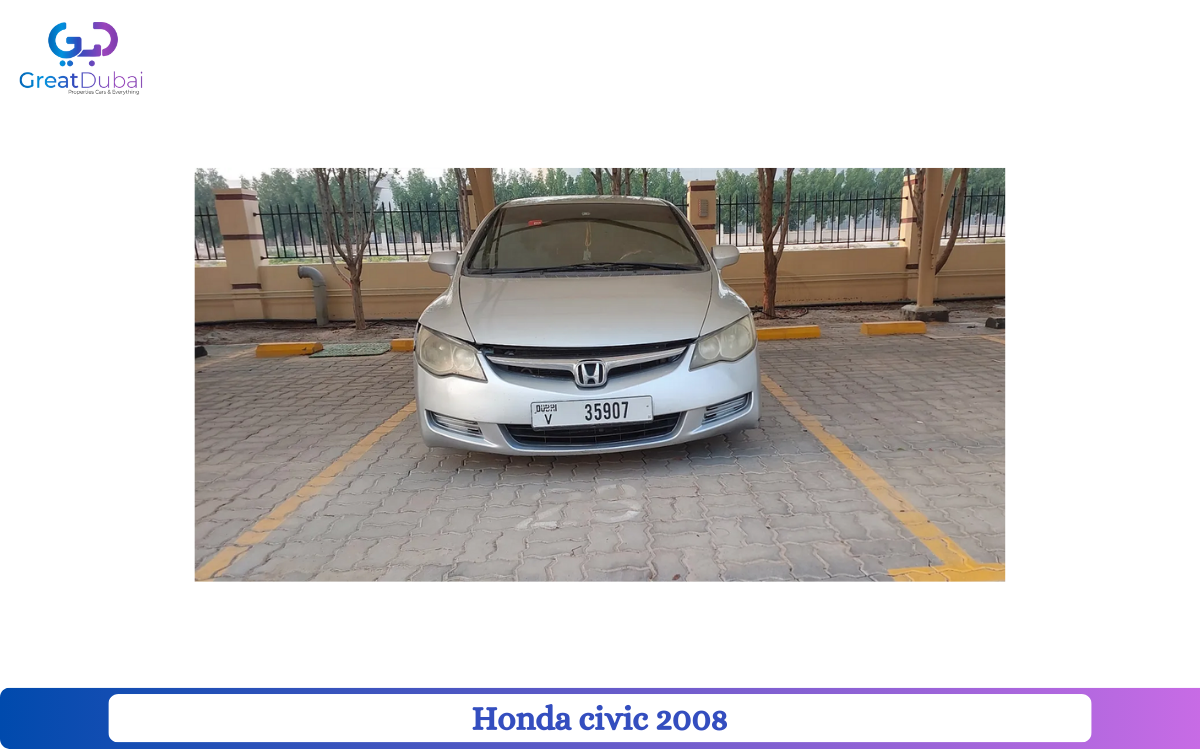 Honda civic 2008 in good condition-image