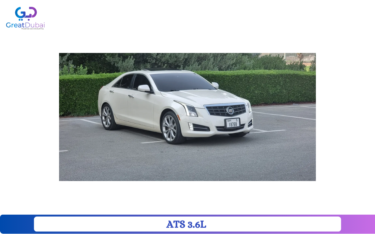 ATS 3.6L 2013 IN a good condition-image