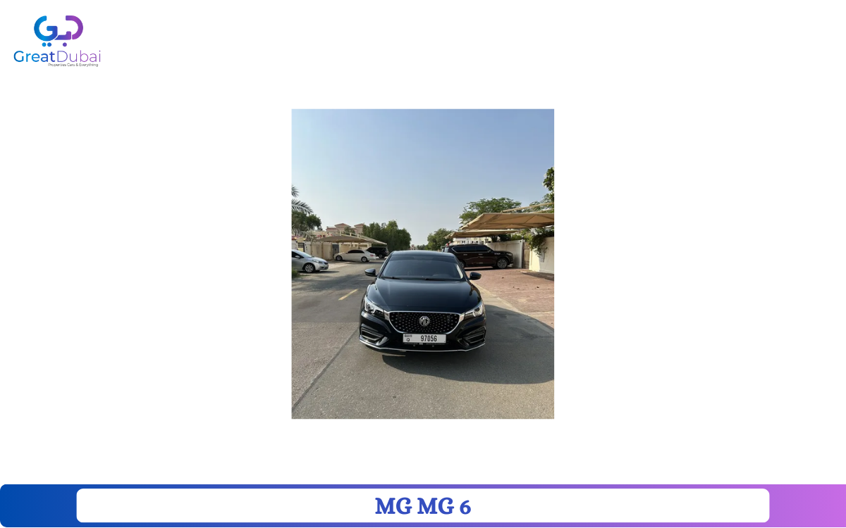 MG MG 6 2023 in Dubai-image