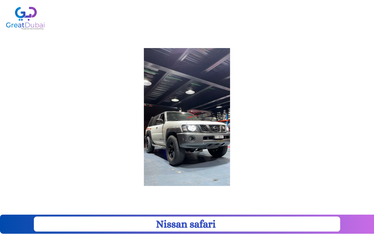 Nissan safari 2017 clean-image