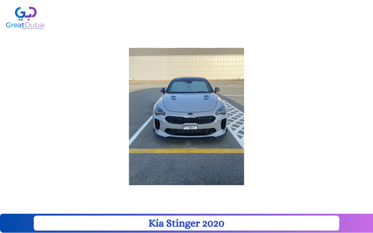 Kia Stinger 2020 in Dubai-image