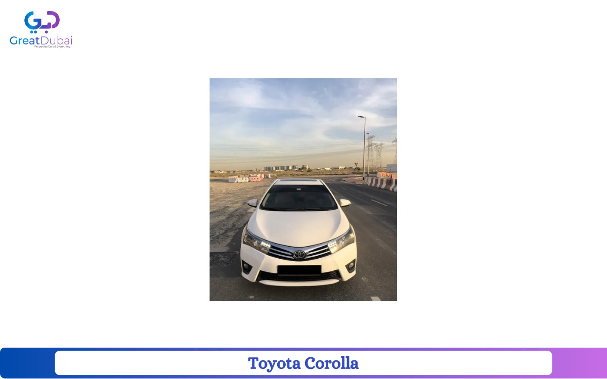 Toyota Corolla 2014 in Dubai-image