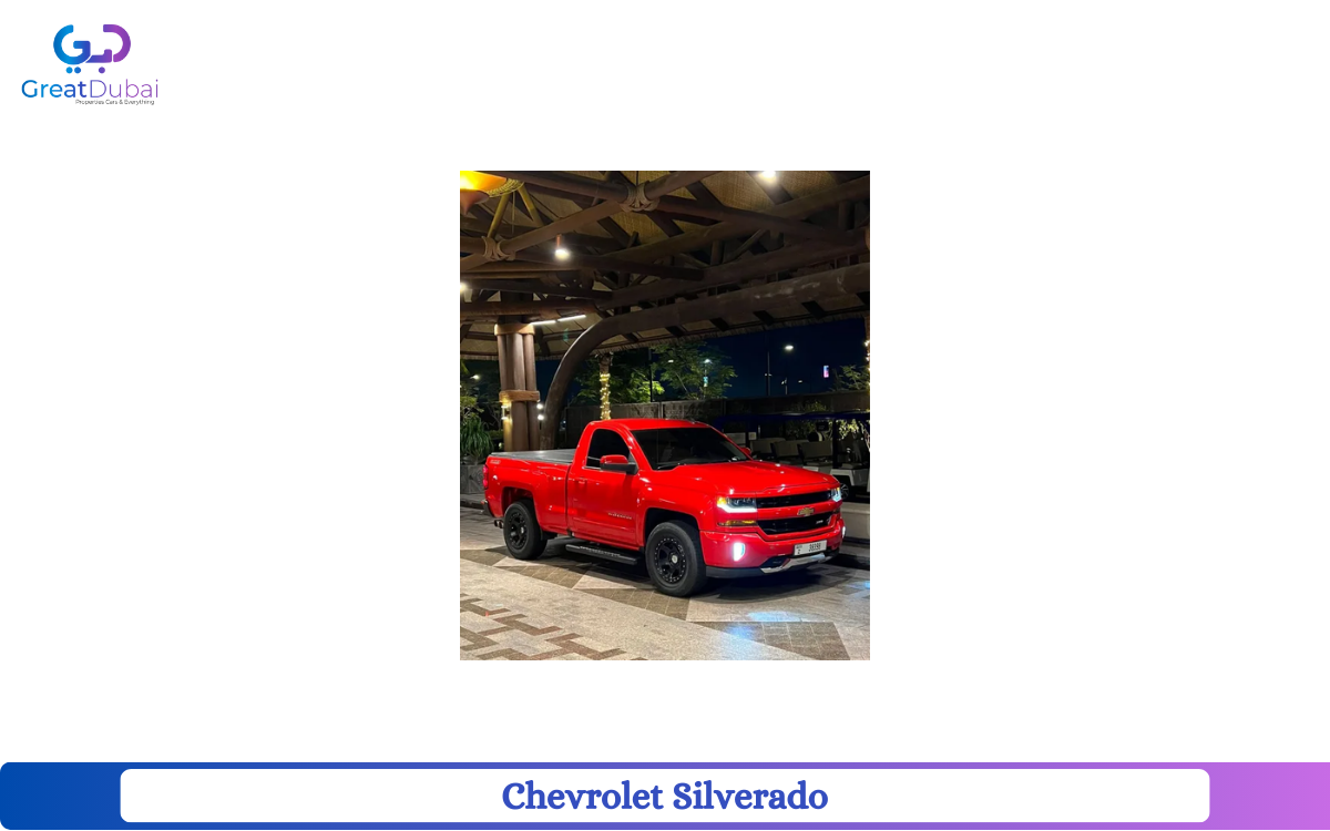 Chevrolet Silverado 2017 in Dubai-image