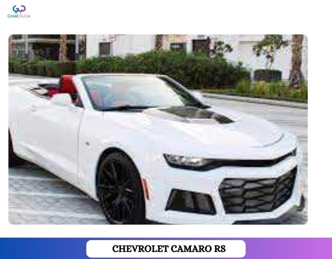 RENT CHEVROLET CAMARO RS CONVERTIBLE V6 2019 IN DUBAI-image