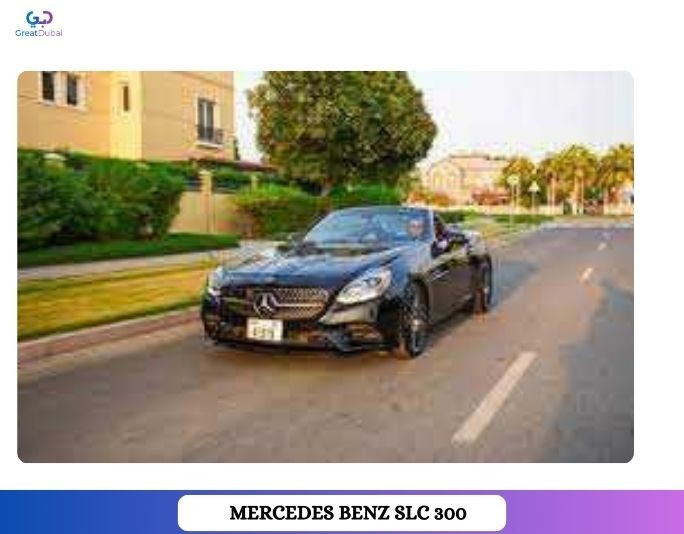 RENT MERCEDES BENZ SLC 300 2019 IN DUBAI-image