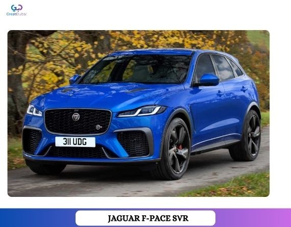 RENT JAGUAR F-PACE SVR 2021 IN DUBAI-image