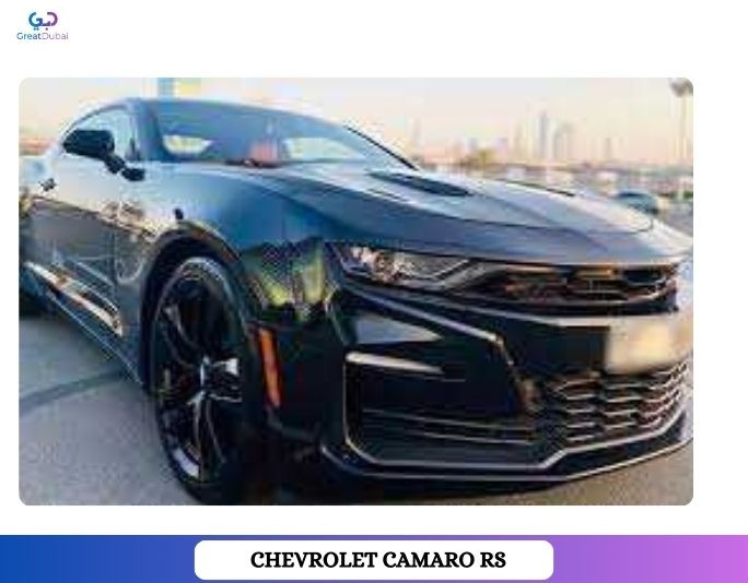 RENT CHEVROLET CAMARO RS COUPE V6 2019 IN DUBAI-image