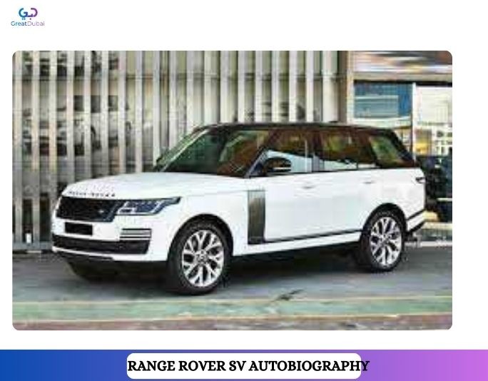 2020 RANGE ROVER SV AUTOBIOGRAPHY | GCC SPECS | WITH WARRANTY-image