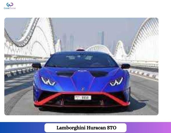 Rent Lamborghini Huracan STO 2022 in Dubai-image