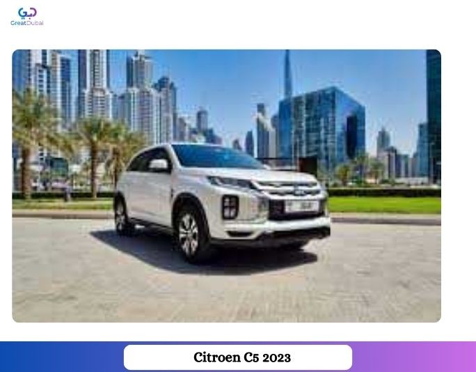 Rent Citroen C5 2023 in Dubai-image