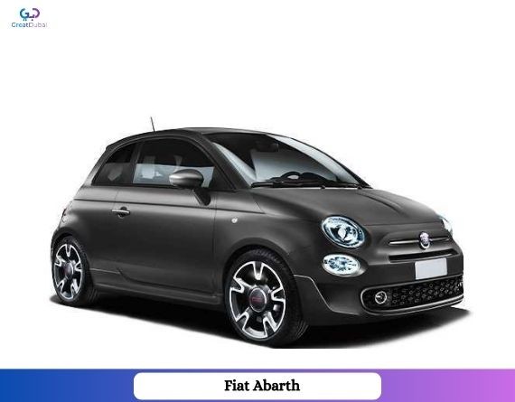 Rent Fiat Abarth 2021 in Dubai-image