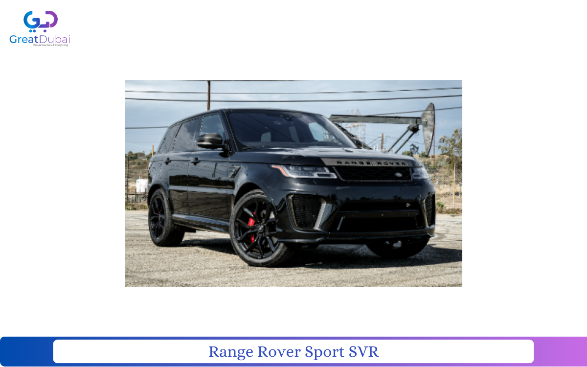 Range Rover Sport SVR 2022 Black-Red New-image