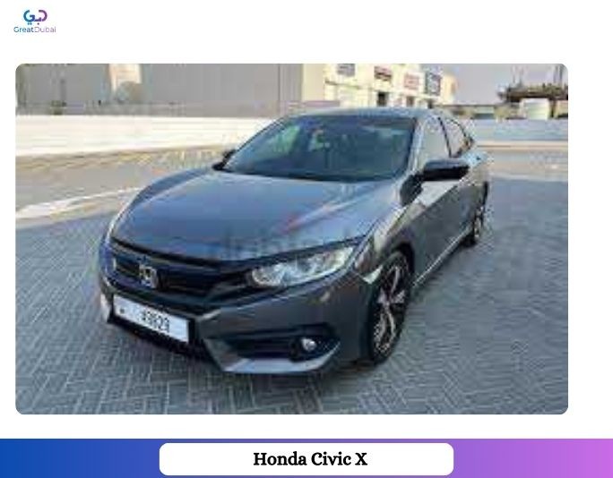 RENT HONDA CIVIC 2020 IN DUBAI-image