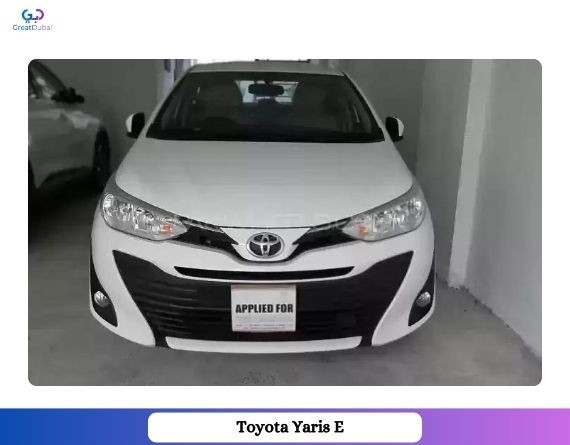 RENT TOYOTA YARIS SEDAN 2022 IN DUBAI-image