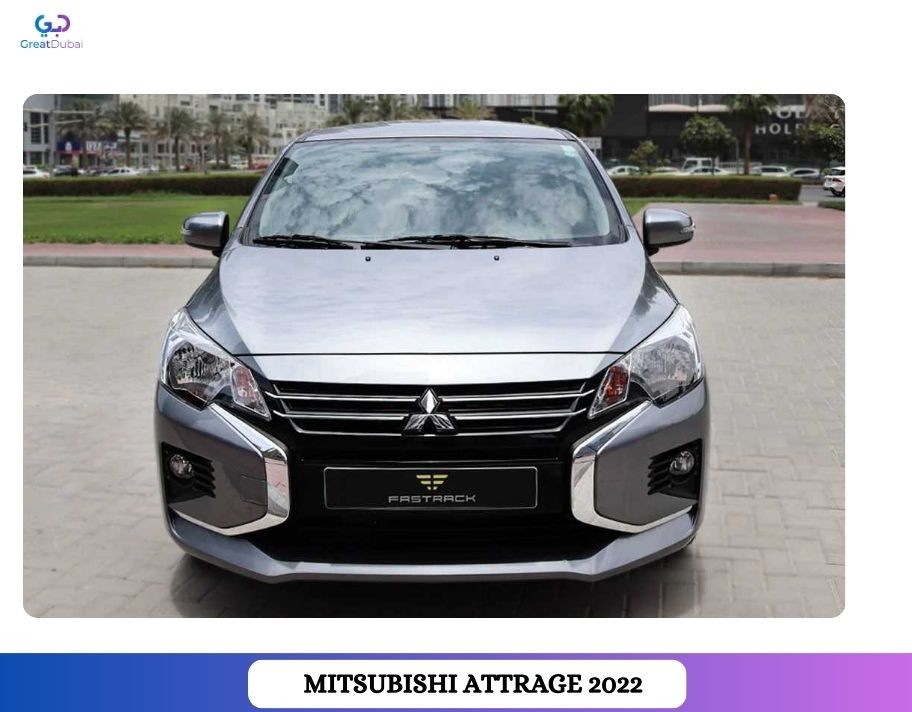 RENT MITSUBISHI ATTRAGE 2022 IN DUBAI-image