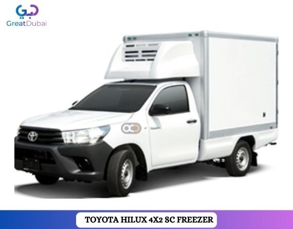 RENT TOYOTA HILUX 4X2 SC FREEZER 2021 IN DUBAI-image