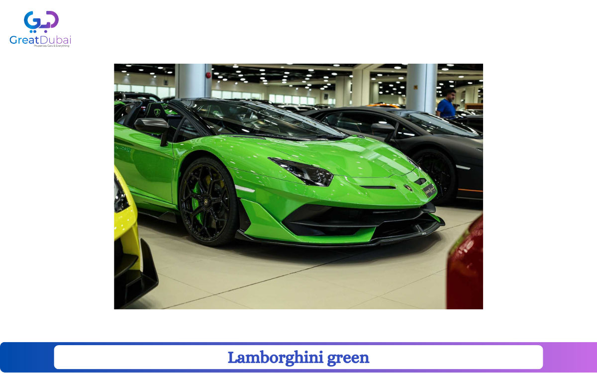 Lamborghini green-image