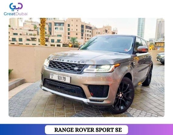 RENT LAND ROVER RANGE ROVER SPORT SE 2019 IN DUBAI-image