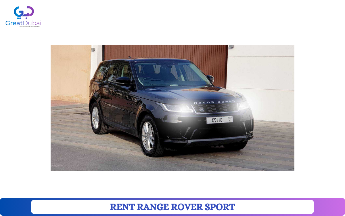 RENT RANGE ROVER SPORT BLACK 2022-image