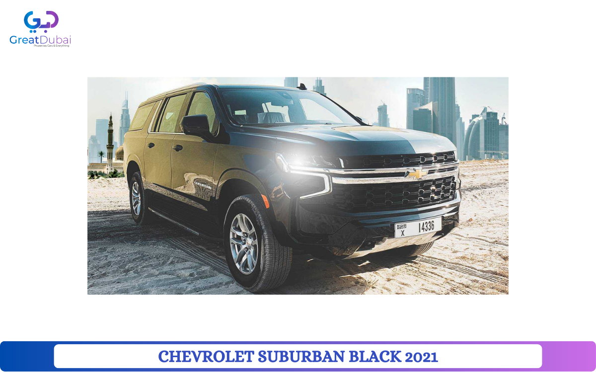 CHEVROLET SUBURBAN BLACK 2021-image