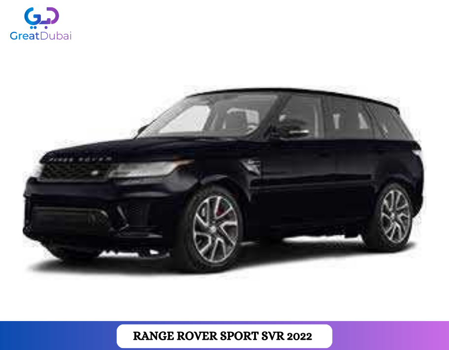 RENT LAND ROVER RANGE ROVER SPORT SVR 2022 IN DUBAI-image