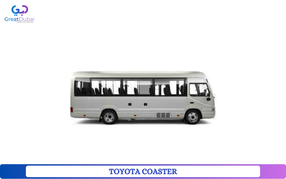 RENT TOYOTA COASTER 2020 IN DUBAI-image