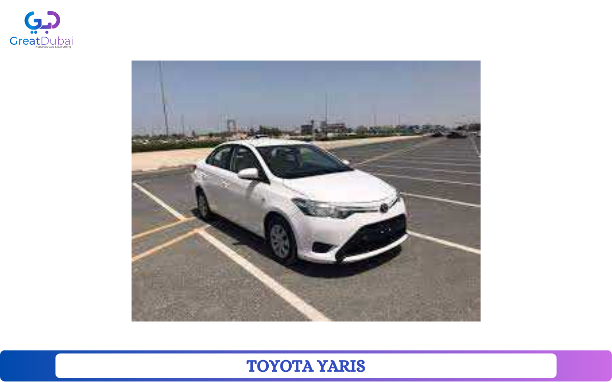 RENT TOYOTA YARIS SEDAN 2021 IN DUBAI-image