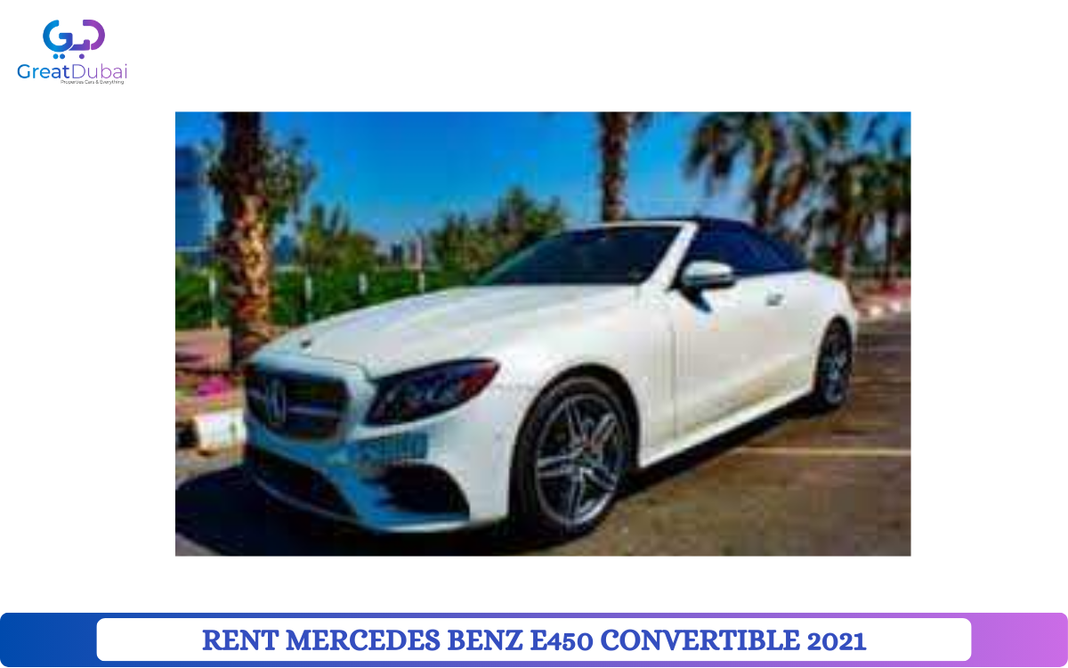 RENT MERCEDES BENZ E450 CONVERTIBLE 2021-image